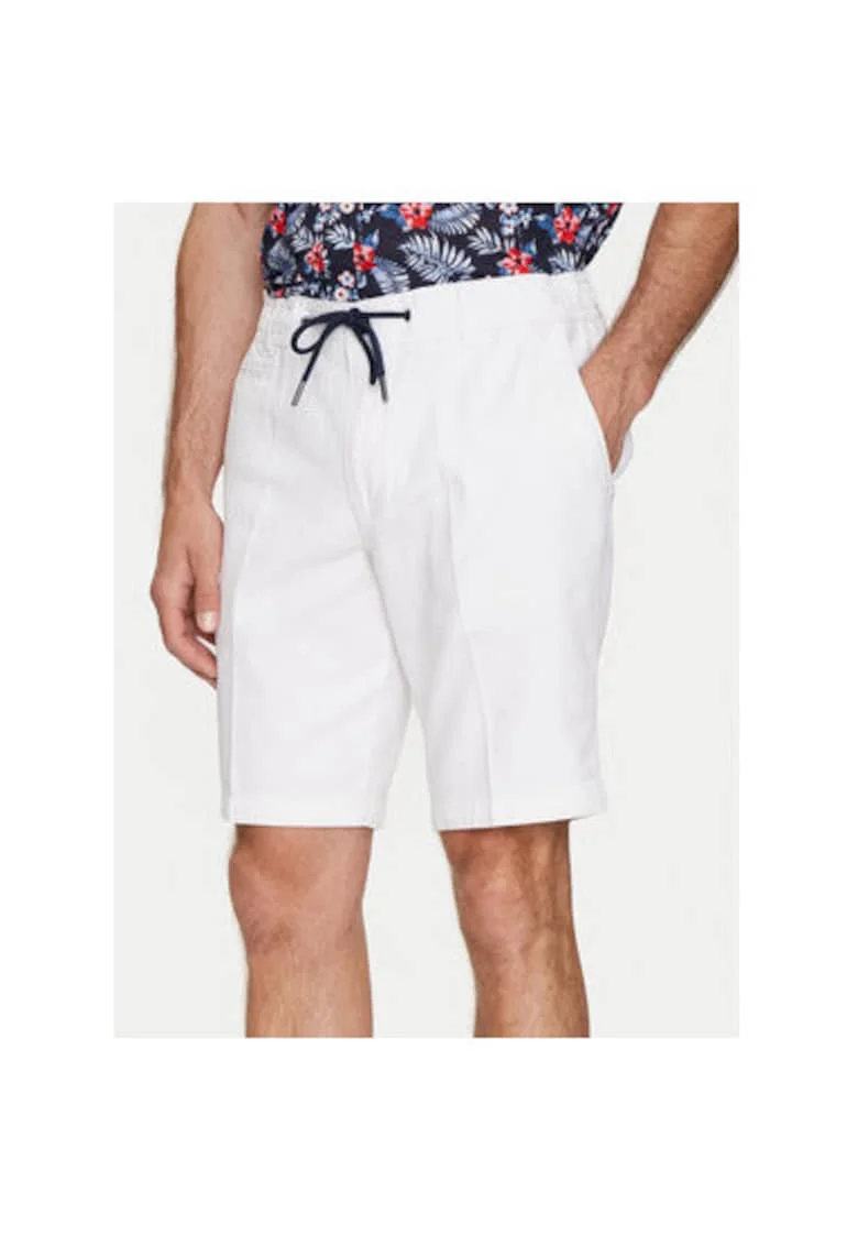 Pantaloni scurti barbati -  758516 - Alb - Bumbac -