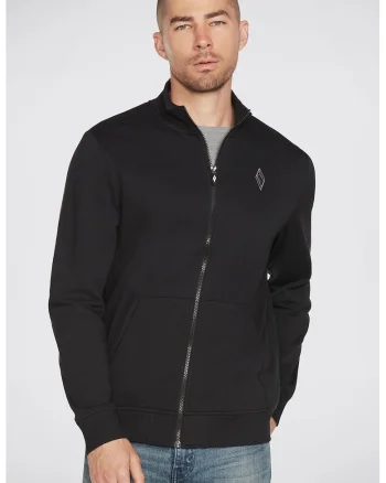 Bluza sport cu fermoar pentru antrenament The Hoodless - Negru