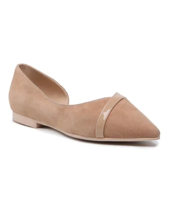 Balerini dama -  302095483 - Piele naturala - Bej - Bej