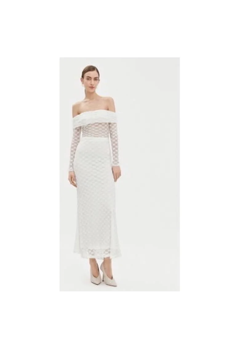 Bluza dama -  304921452 - Poliamida/Bumbac/Elastan - Alb - Alb
