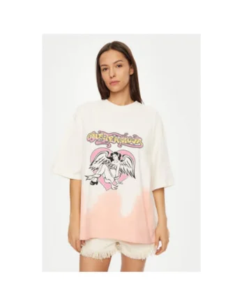 Tricou dama -  304604416 - Bumbac - Bej - Bej