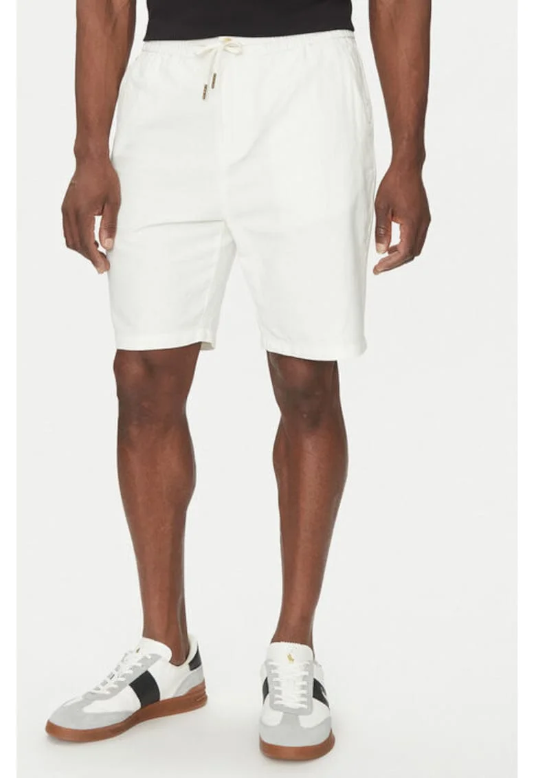 Pantaloni scurti barbati -  305342409 - Bumbac/In - Bej - Bej