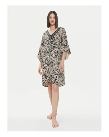 Rochie dama -  303690908 - Viscoza - Negru - Negru