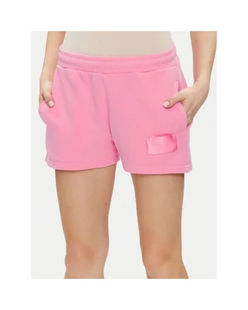 Pantaloni scurti dama -  303878412 - Bumbac - Roz - Roz