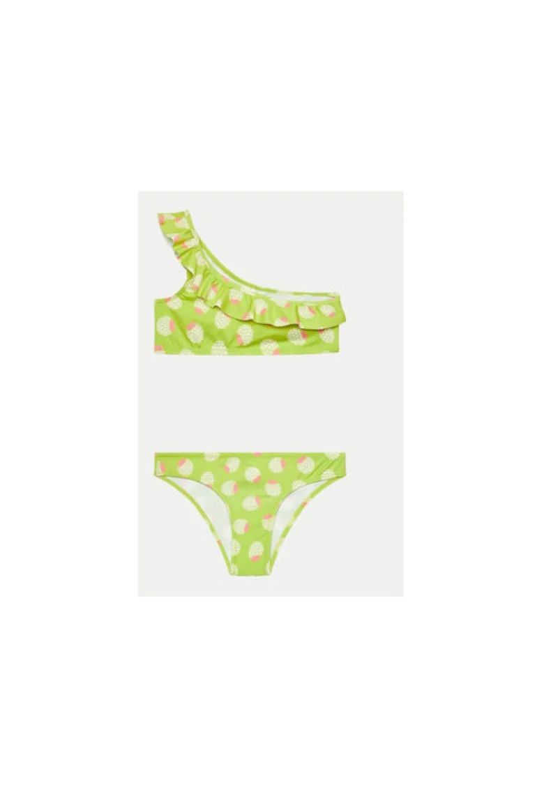Costum de baie fete -  304190865 - Poliester - Verde - Verde