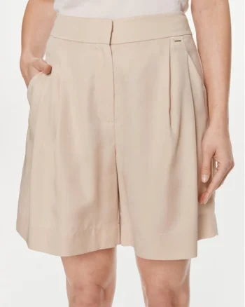 Pantaloni dama -  303931230 - Lyocell - Bej - Bej