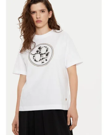 Tricou dama -  305182708 - Bumbac - Alb - Alb