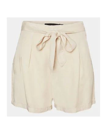 Pantaloni scurti dama -  303613334 - Bej - Lyocell