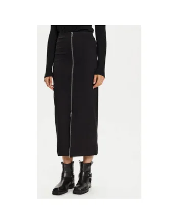 Fusta dama -  304176654 - Viscoza/Poliamida - Negru - Negru