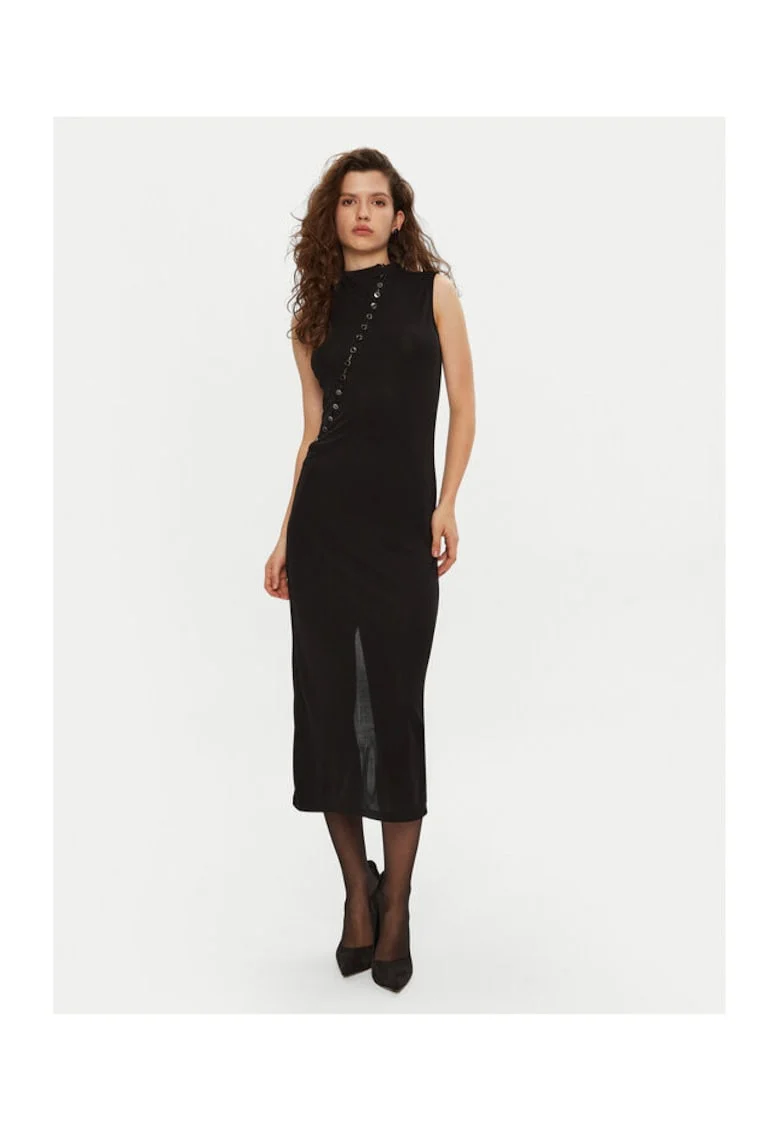 Rochie dama -  304453724 - Poliester - Negru - Negru