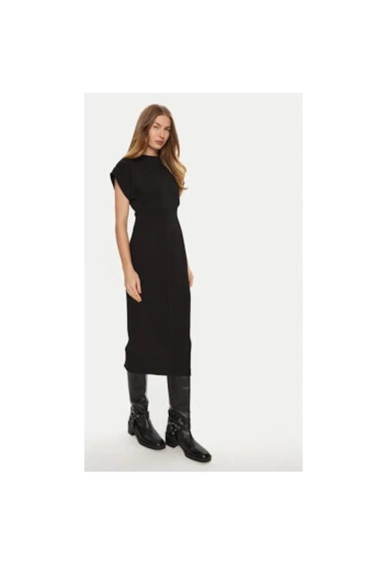Rochie dama -  304991134 - Poliester/Rayon - Negru - Negru