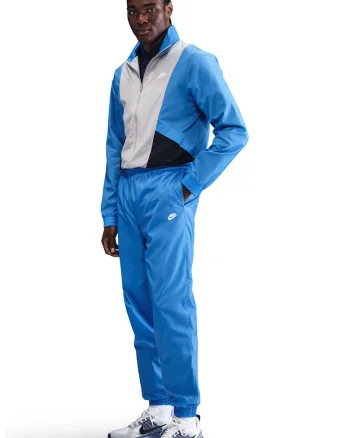 Trening relaxed fit cu buzunare Club - Gri deschis/Albastru royal/Bleumarin