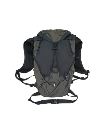 Rucsac din material textil cu bretele ajustabile - Negru