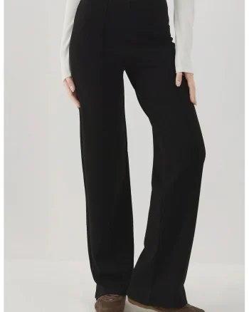 Pantaloni pentru dama -  Textil - Negru