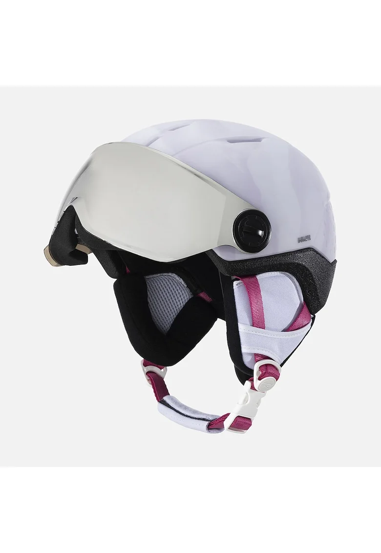 Casca ski  Whoopee visor impacts - culoare alb - pentru copii - marime