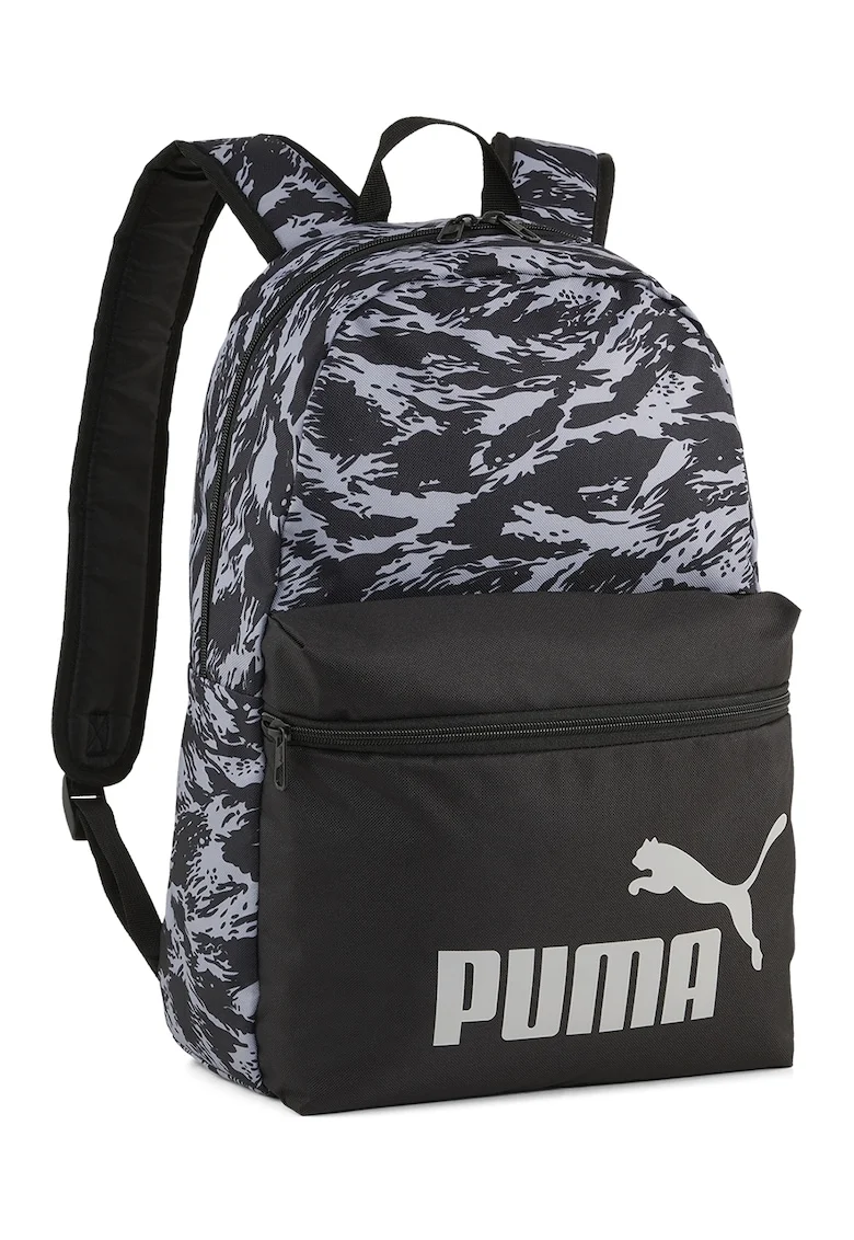 Rucsac cu imprimeu logo Phase - 22L - Negru/Gri deschis