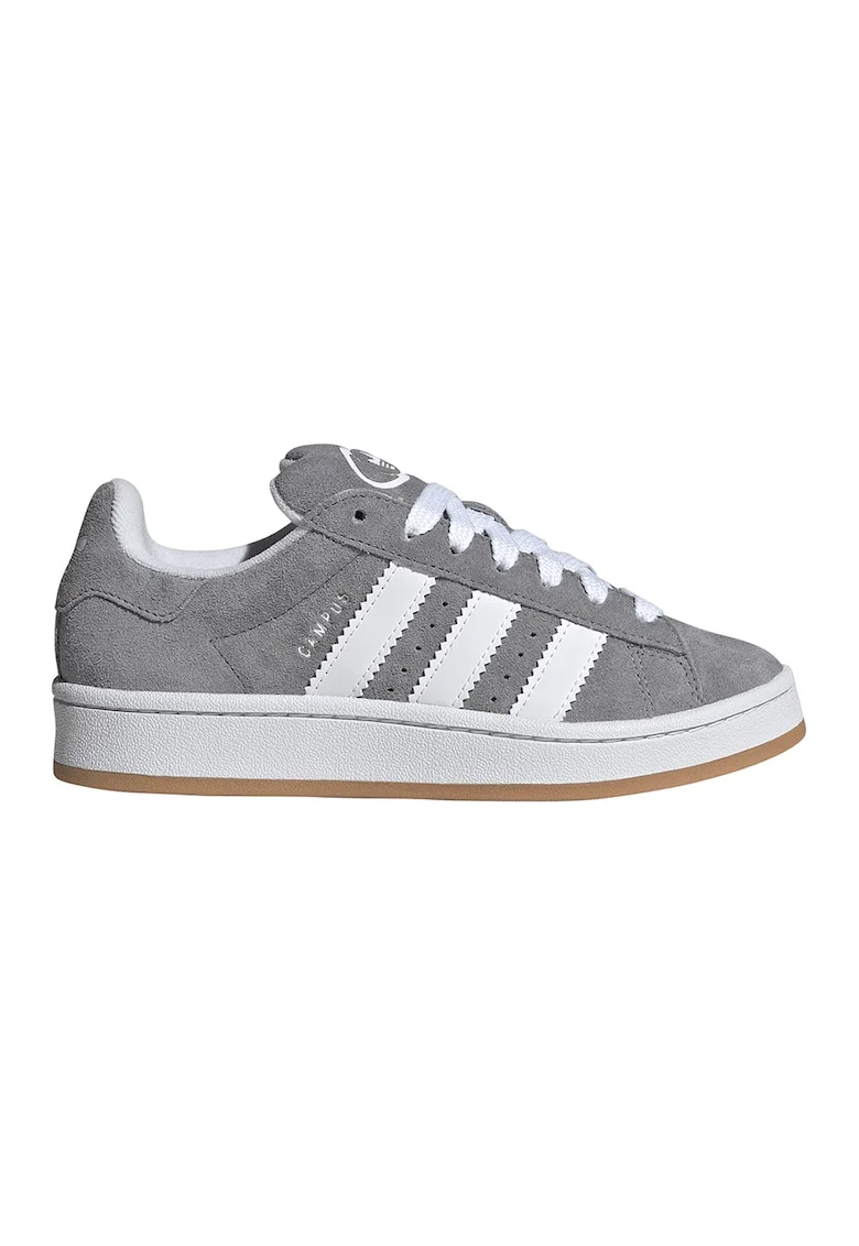 Pantofi sport Campus 00s din piele intoarsa cu garnituri sintetice - Gri/Alb optic