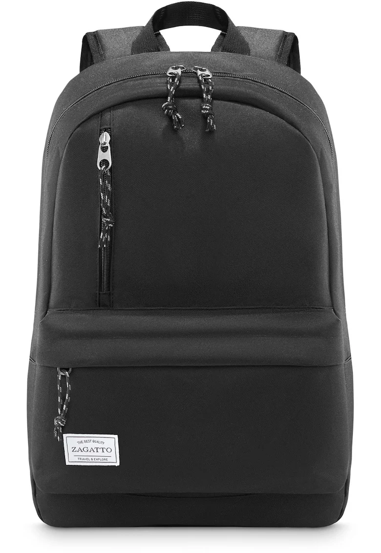 Rucsac urban - Compatibil laptop - 40x30x15 cm - Negru -  ZG788