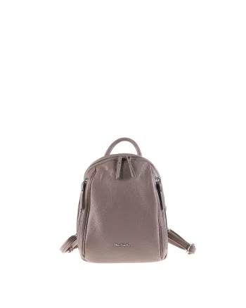 Rucsac din piele Celeste - Maro taupe