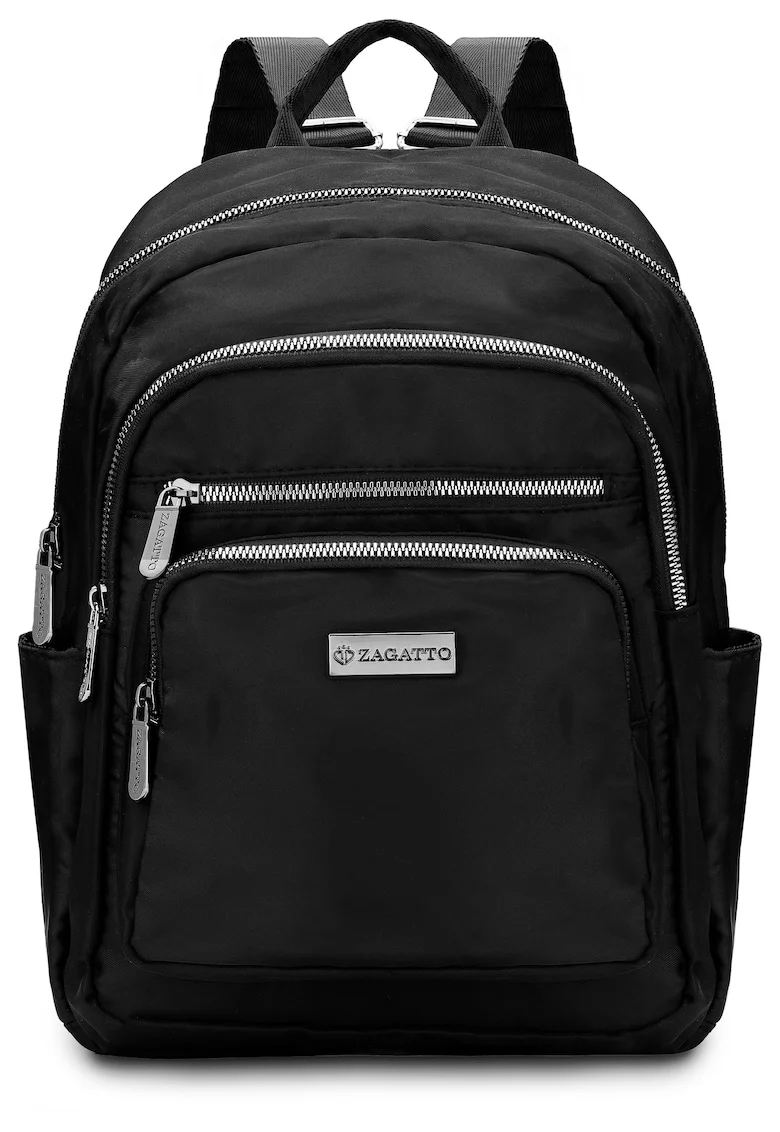 Rucsac urban dama -  Negru - Impermeabil - 33x26x30 cm - Colectie NERO