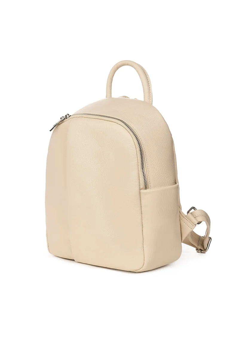 Rucsac din piele naturala Angelo - Crem
