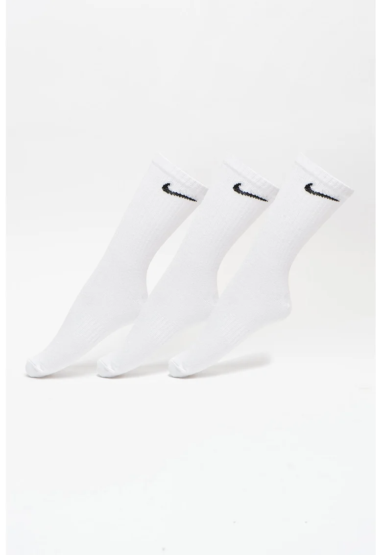 Set de 3 perechi de sosete pentru antrenament Everyday - Alb