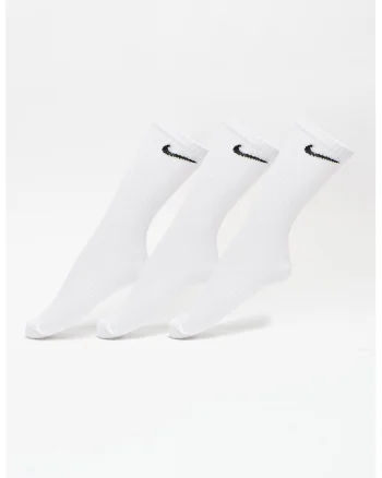 Set de 3 perechi de sosete pentru antrenament Everyday - Alb