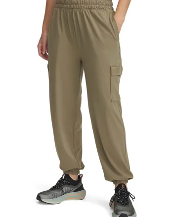Pantaloni cargo relaxed fit pentru antrenament Meridian - Kaki