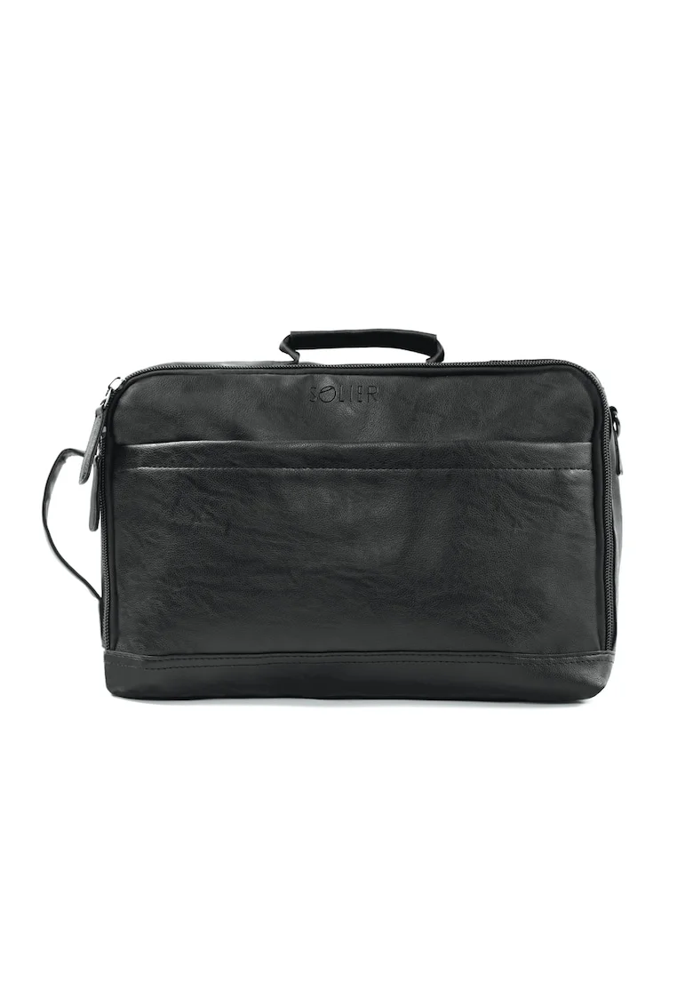 Geanta rucsac 2in1 barbateasca neagra  SV16 Dravon