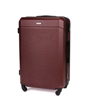 Troler mediu de calatorie 22"  STL945 ABS maro - valiza rigida M