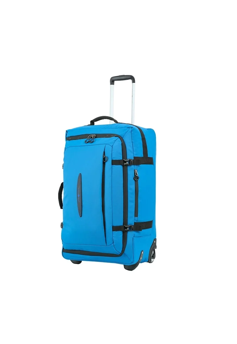 Troler mare  SW42503 - 72x40x30 cm - bagaj de cala - 78L - 2 roti - poliester impermeabil - albastru