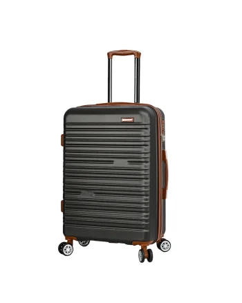 Troler mediu extensibil  SW33803 - ABS - cifru - 4 roti duble - 67 cm - antracit
