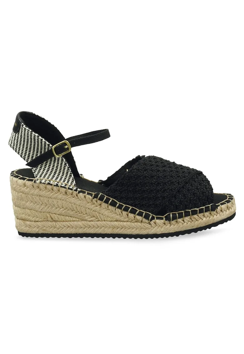 Espadrile dama  30568950 - Textil - Negru