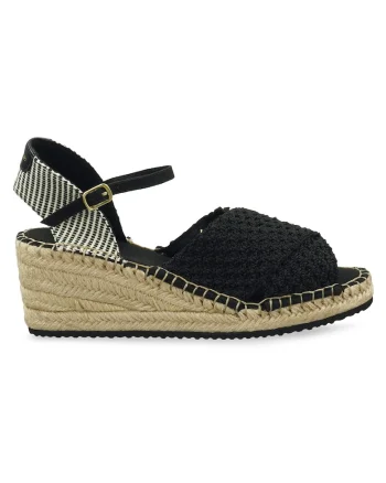 Espadrile dama  30568950 - Textil - Negru