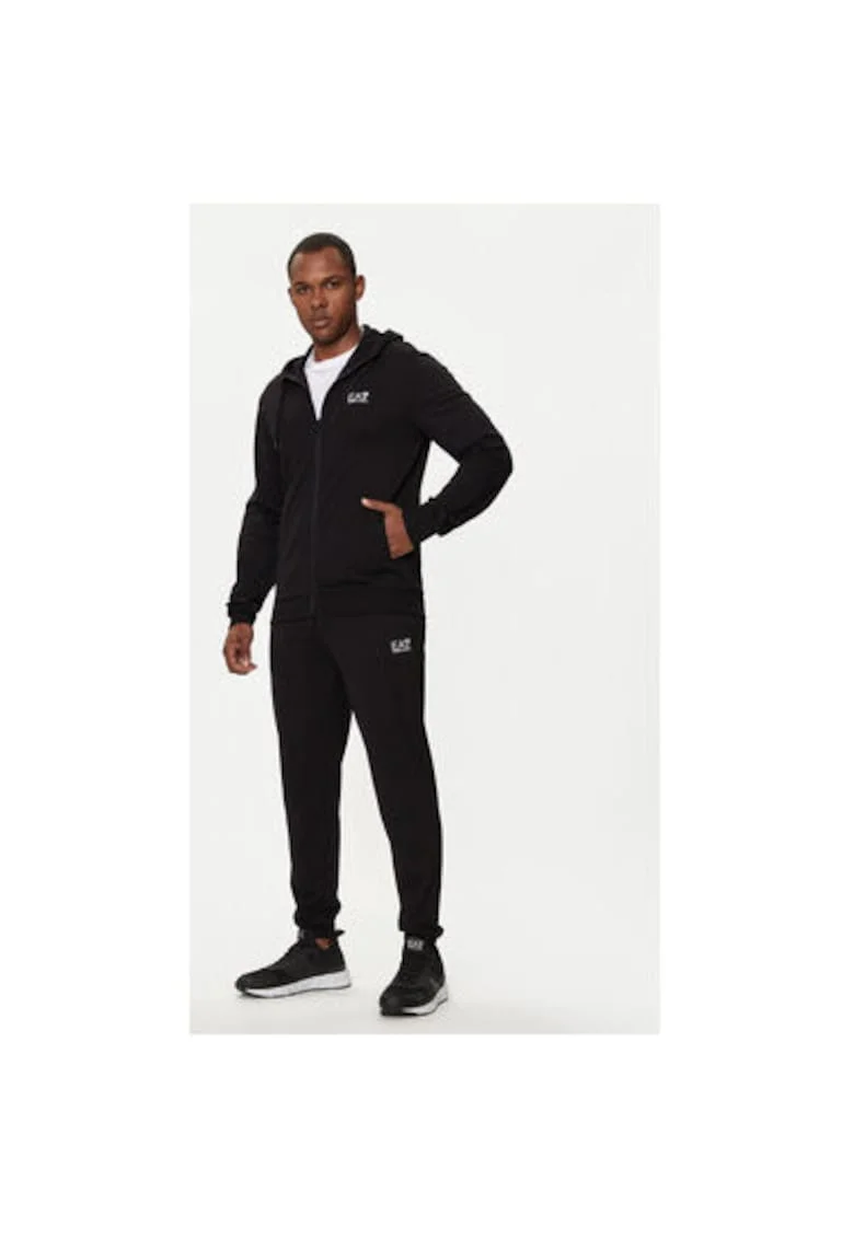 Trening barbati  Emporio Armani - 8NPV63 PJVRZ - Bumbac - Negru - Negru