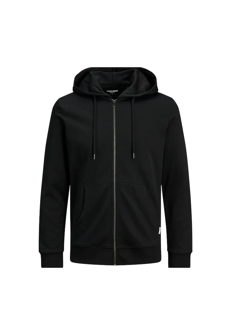 Hanorac JACK &JONES Basic - 12181901-Black REG 16567 - Negru