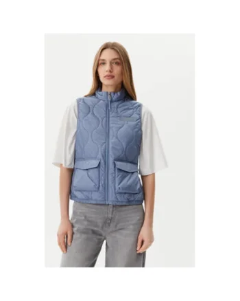 Vesta dama -  305332196 - Poliester - Albastru - Albastru