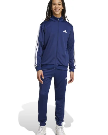 Trening slim fit cu logo - Alb/Albastru inchis