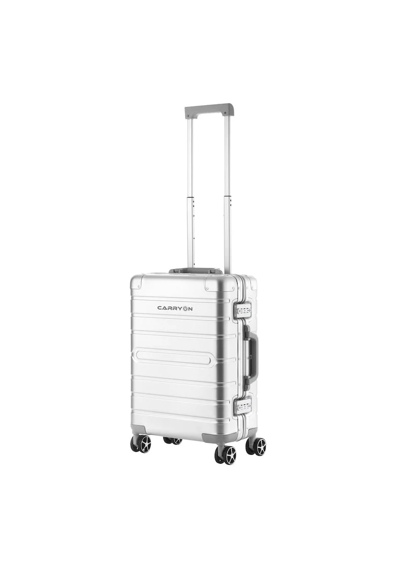 Troler Cabina - Aluminiu - Inchidere cu clapeta - Cod Okoban -  ULD - 502500 - 55 cm - Verde - Argintiu - 55 cm