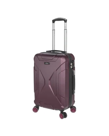 Troler Cabina -  ABS - 4 Roti Duble - Cifru TSA - ST 525 - 58 cm - Grena