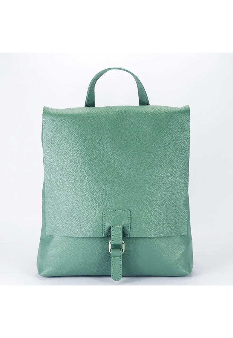 Rucsac 2 in 1 negru din piele naturala 5974-28 M11 17711 - Verde menta