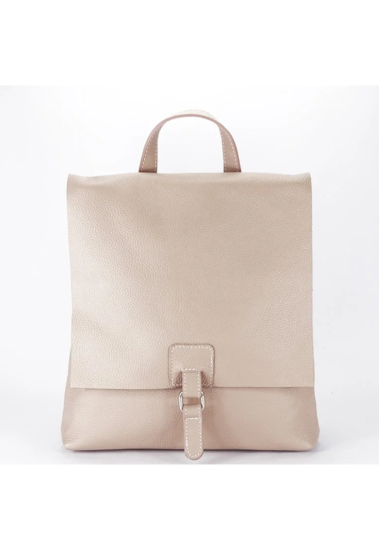 Rucsac 2 in 1 negru din piele naturala 5974-28 M11 17711 - Roz