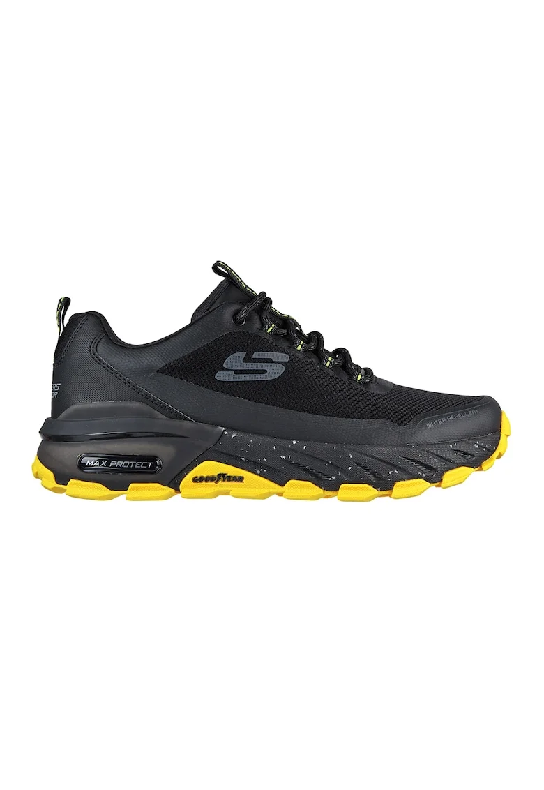 Pantofi Max Protect-Liberated cu finisaj rezistent la apa - pentru alergare trail - Negru/Galben