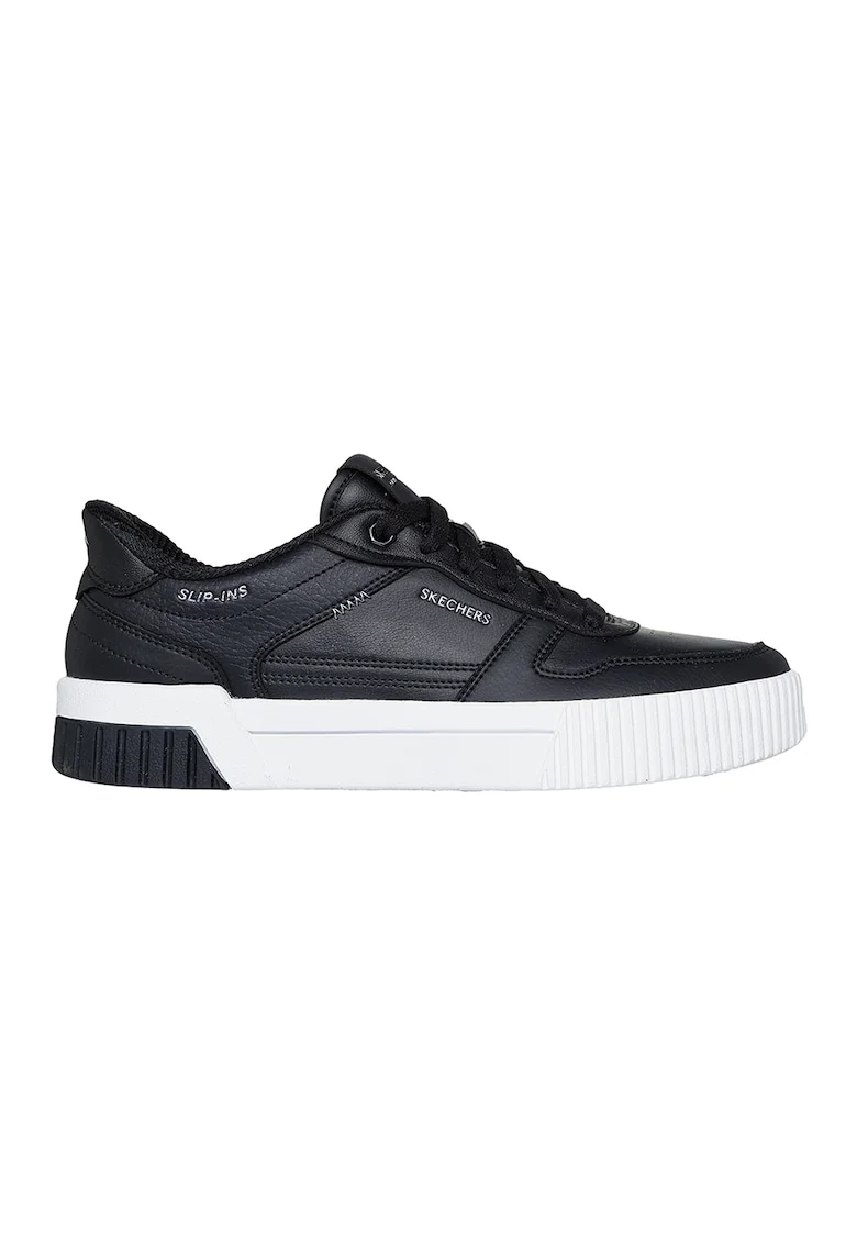 Pantofi sport din piele ecologica Jade Slip Ins - Negru