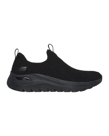 Pantofi slip-on de plasa - Negru