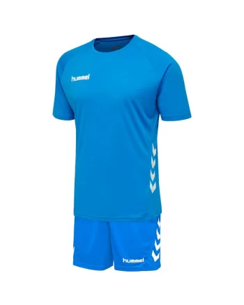 Set echipament sportiv  albastru - tricou + sort