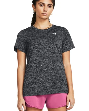 Tricou pentru antrenament Tech™ Twist - Gri inchis melange