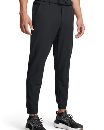 Pantaloni jogger pentru golf - Negru