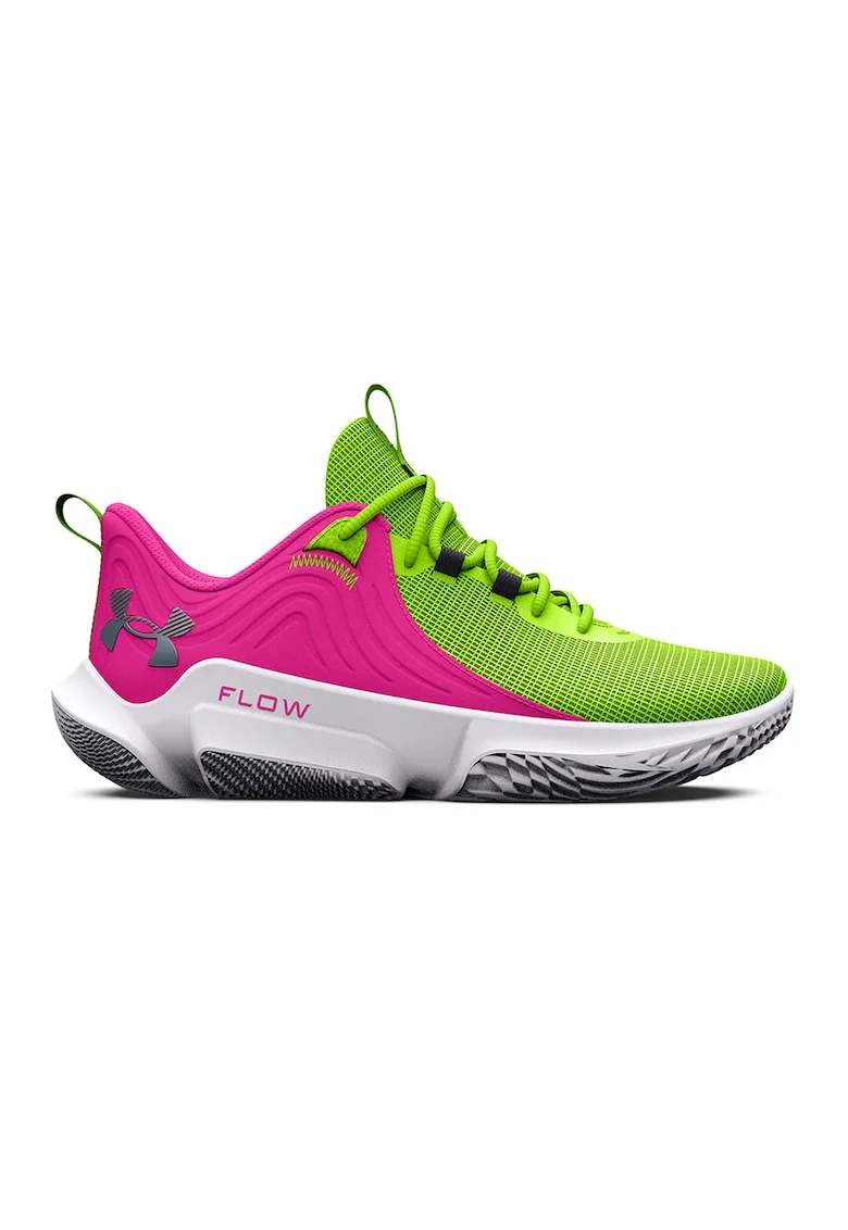 Pantofi pentru baschet Flow Futr 2 - Fucsia/Verde neon