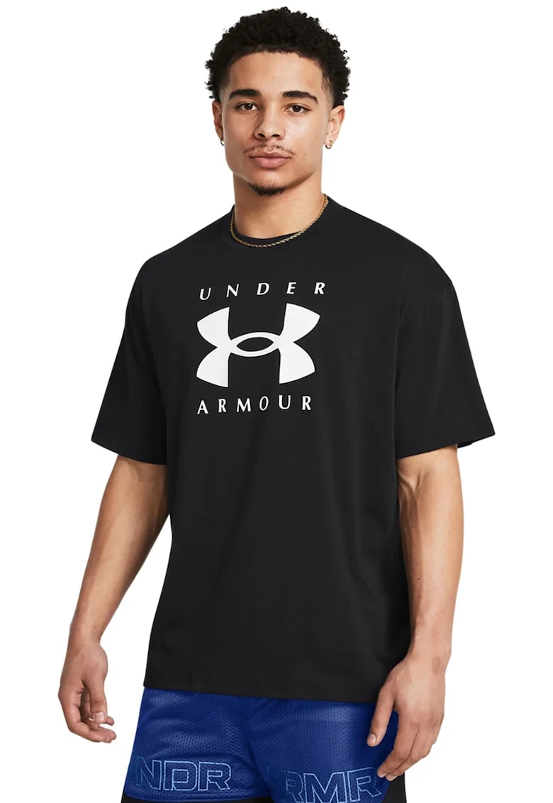 Tricou supradimensionat Heavyweight - Alb/Negru